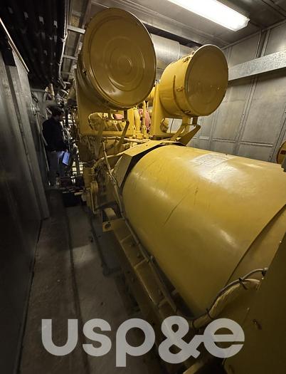 Used 2.15 MW 2000 Used Caterpillar 3516B Diesel Generator Sets