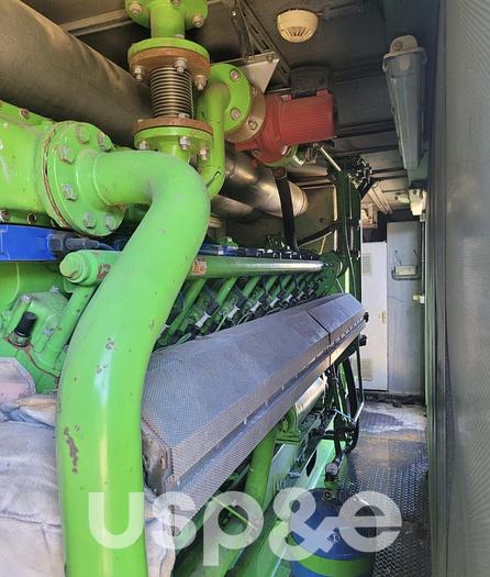 Used 1 MW 2007 Used Jenbacher J 320 GS Natural Gas Generator Set