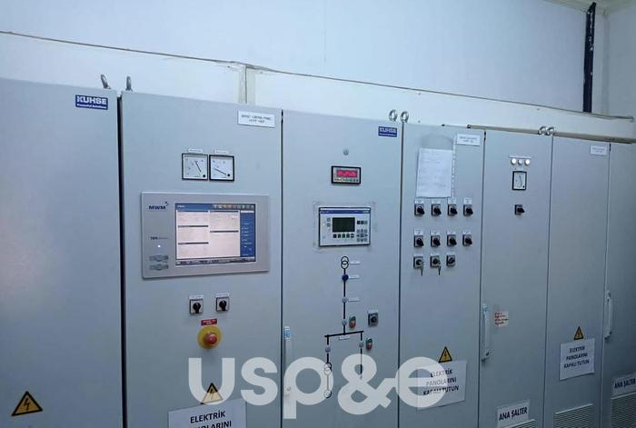 Used 4.3 MW 2011 Used MWM TCG2032V16 Natural Gas Generator Sets