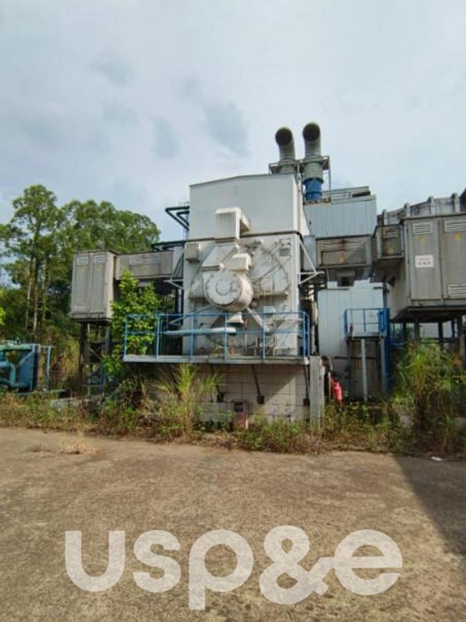Used 183 MW 2024/2025 GE Frame 9E PG9171 Natural Gas Turbine Generator Sets