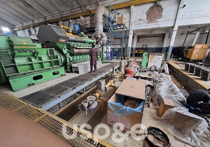 Used 3 MW 2005 Used Jenbacher JGS620 Natural Gas Generator Set