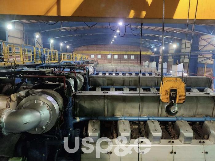 Used 115 MW 2010 Used Wartsila W18V46 HFO Power Plant Generator Sets