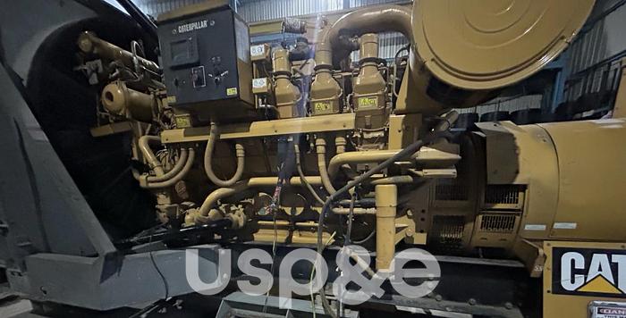 Used 1.3 MW 2012 Used Caterpillar 3512B Diesel Generator Sets