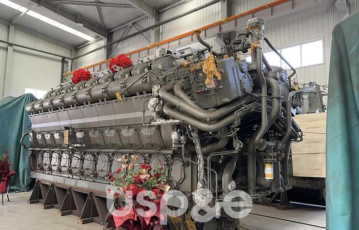 8.6 MW 2011 New STX MAN 18V32/40 HFO Generator Sets