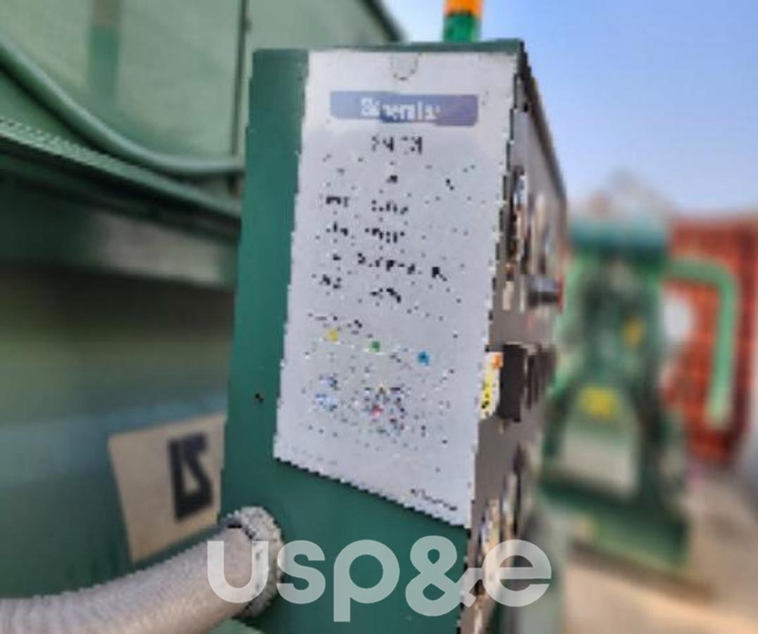 Used 3.2 MW 1998 Used Detroit KLSA 54 L9-4P Diesel Generator Set