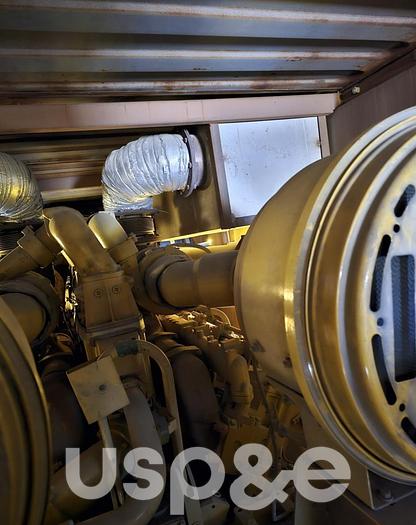Used 2 MW 2011 Used Caterpillar 3516B HD Diesel Generator Set
