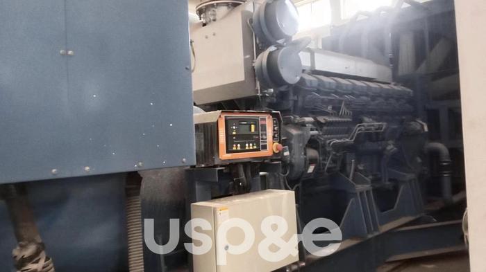 2 MW 2016 New Mitsubishi S16R2-PTAW Diesel Generator Sets