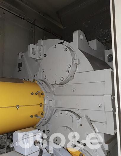 Used 7.2 MW 2011 Used Kawasaki M7A-03D Natural Gas Generator Set