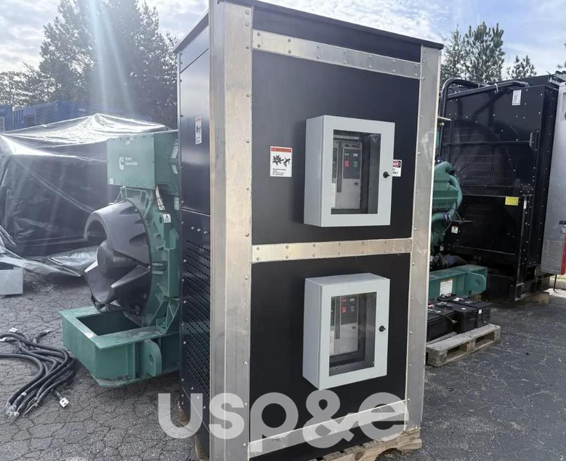 Used 2.25 MW 2008 Used Cummins DQKH-7234191 Diesel Generator Set