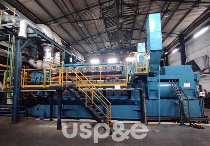 Used 6 MW 2001 Used Wartsila 18V34SG Natural Gas Power Plant