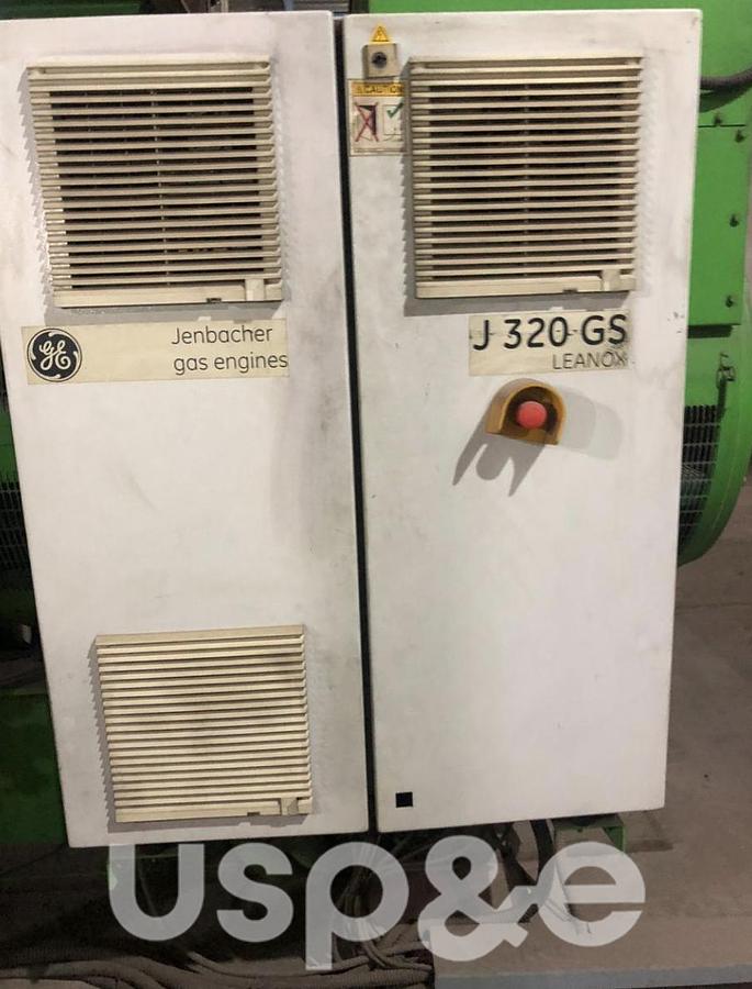Used 1 MW 2008 Used Jenbacher J 320 GS C105 Natural Gas Generator Sets
