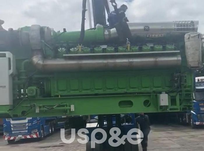 Used 3.4 MW 2012 Used Jenbacher J 620 Natural Gas Generator Set