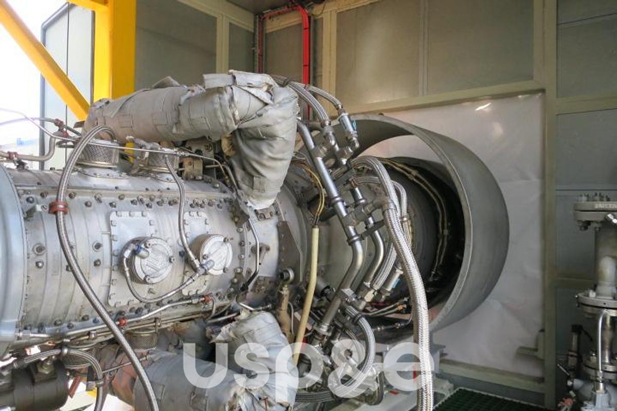 Used 5.3 MW 2012 Used Centrax 501 KB7 Natural Gas Generator Set