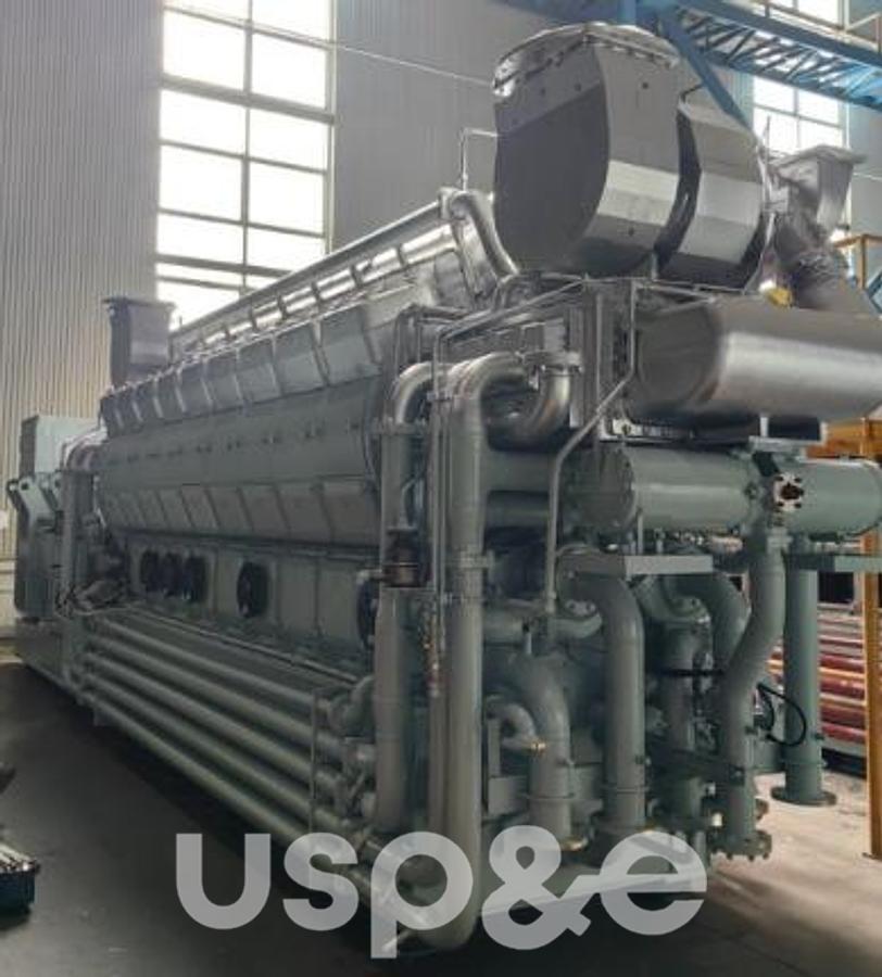 4.05 MW 2024 New MAN 18V28/32 HFO Generator Set