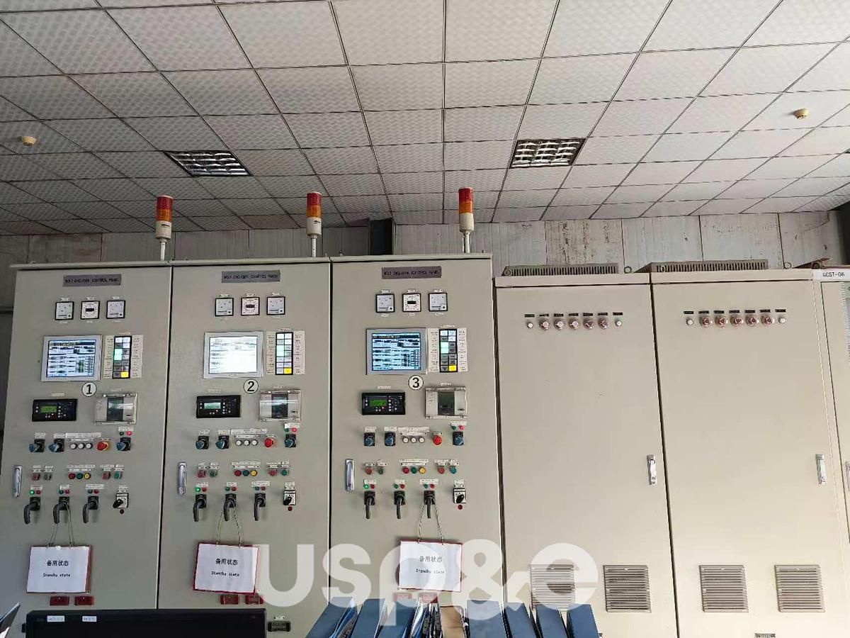 Used 24.5 MW 2016 Used Hyundai 9H32/40 HFO Generator Set