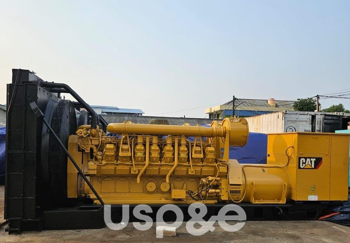 Used 2 MW 2011 Used Caterpillar 3516B Diesel Generator Set