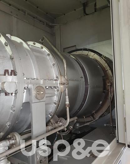 Used 7.2 MW 2011 Used Kawasaki M7A-03D Natural Gas Generator Set