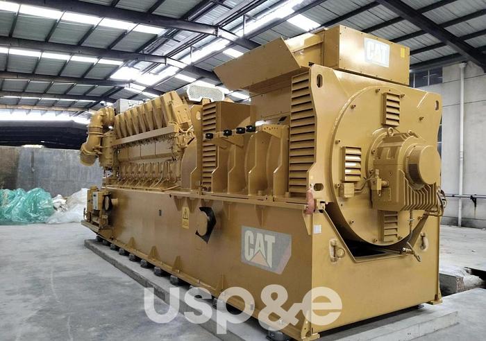 4.5 MW 2018 New Caterpillar CG260-16 Natural Gas Generator Set