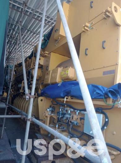4.8 MW New Caterpillar C280-16 Diesel Generator Sets