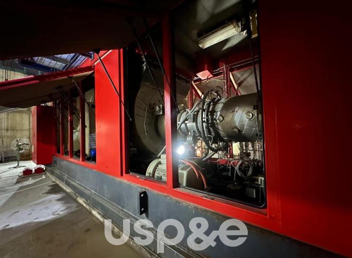 Used 5.6 MW 2010 Used Solar Taurus T60 Natural Gas Turbine Generator Set