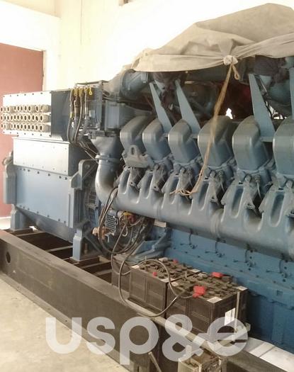 2.6 MW 2017 New MTU 20V4000G63L Diesel Generator Sets