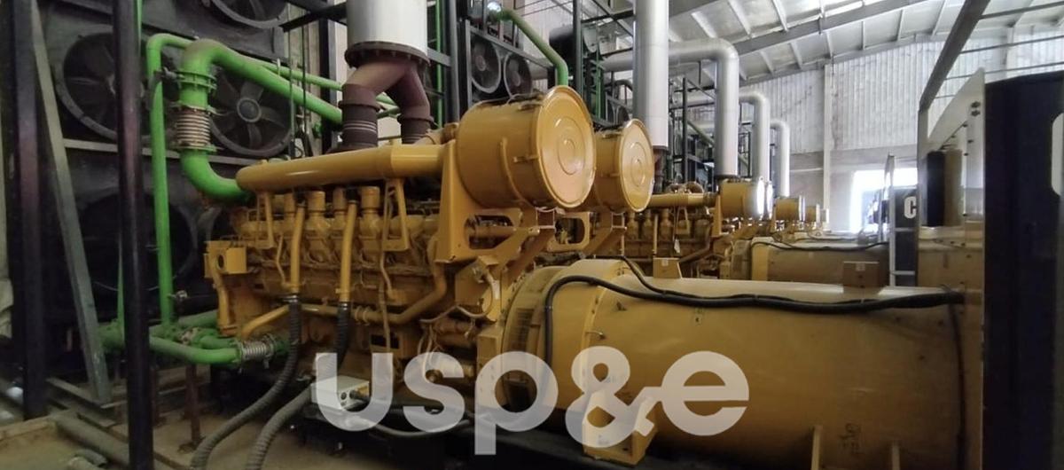 Used 1.6 MW 2017/2018 Used Caterpillar 3516-HD Diesel Generator Sets