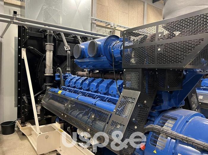 Used 20 MW 2007 Used Perkins 4016TAG2A Diesel Power Plant Generators