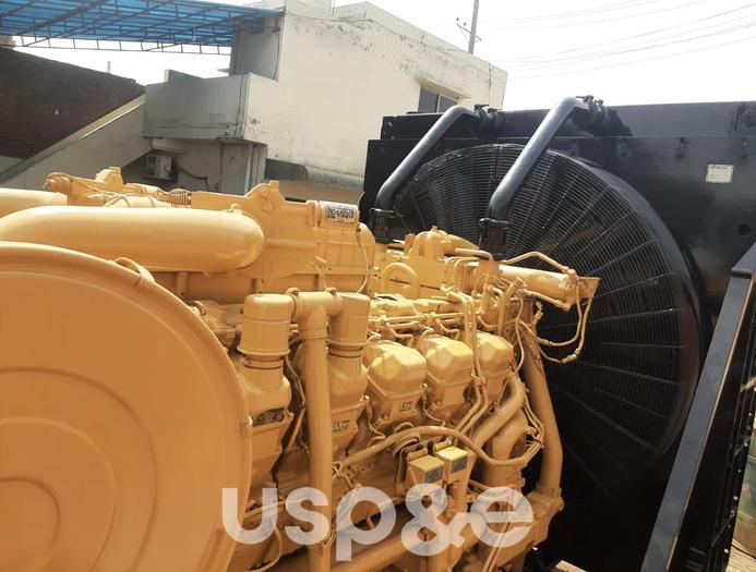 Used 1.2 MW 2007 Used Caterpillar 3512B Diesel Generator Set