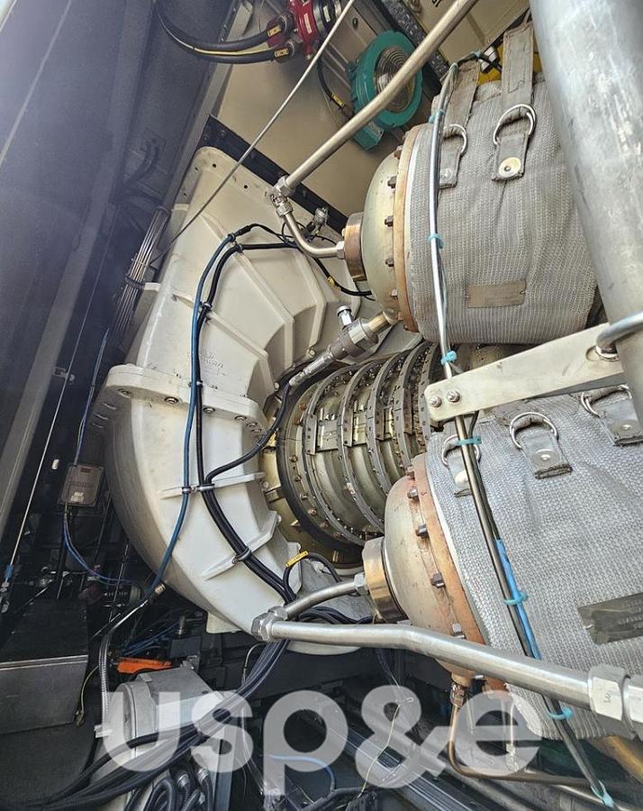 Used 3 MW 2013 Used Siemens SGT-400DLE Natural Gas Turbine Generator Set (Dual Shaft)