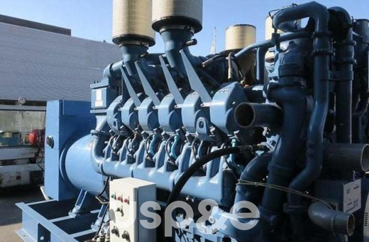 Used 1.3 MW 2000 Used MTU 12V4000G40 Diesel Generator