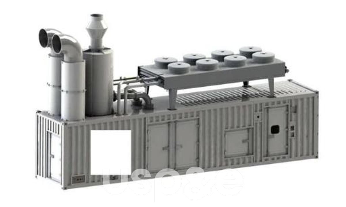 2.5 MW 2019 New MTU 20V4000L64 Natural Gas Generator Set (Containerised)