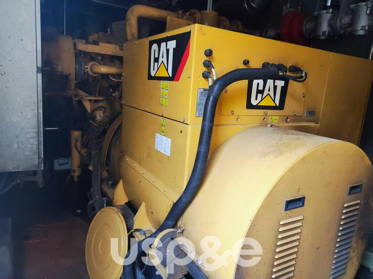 Used 1 MW 2016 Used Caterpillar G3516 Biogas Generator Set