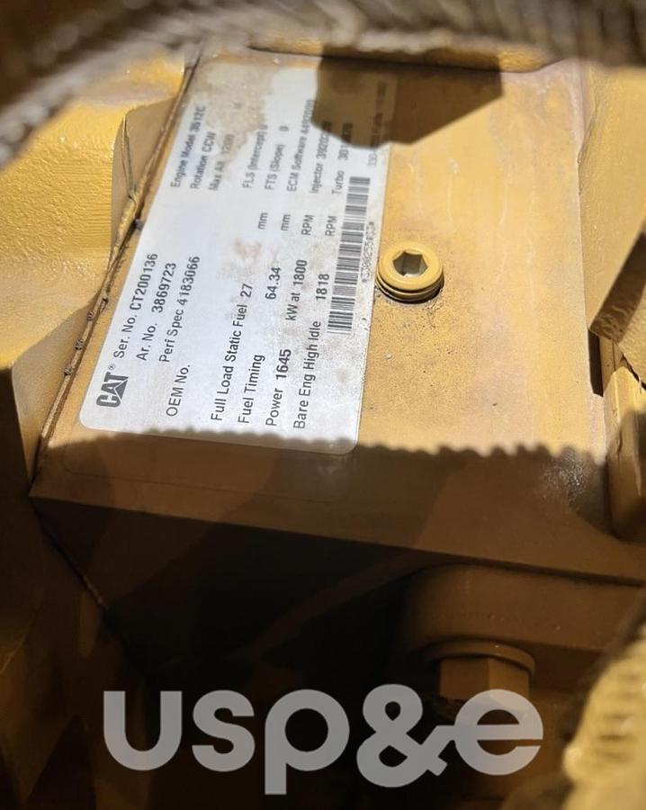 Used 1.6 MW 2016 Used Caterpillar 3512C Diesel Generator Sets (Enclosed Together)