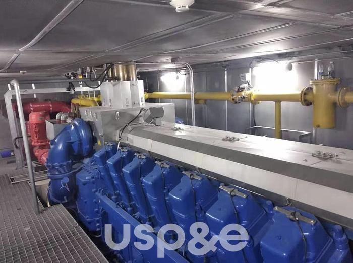 4.3 MW 2015 New MWM TCG2032V16 Natural Gas Generator Set