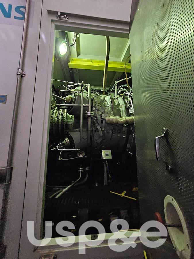 Used 15 MW 2017 Used Siemens SGT-400DLE Natural Gas Turbine Generator Sets