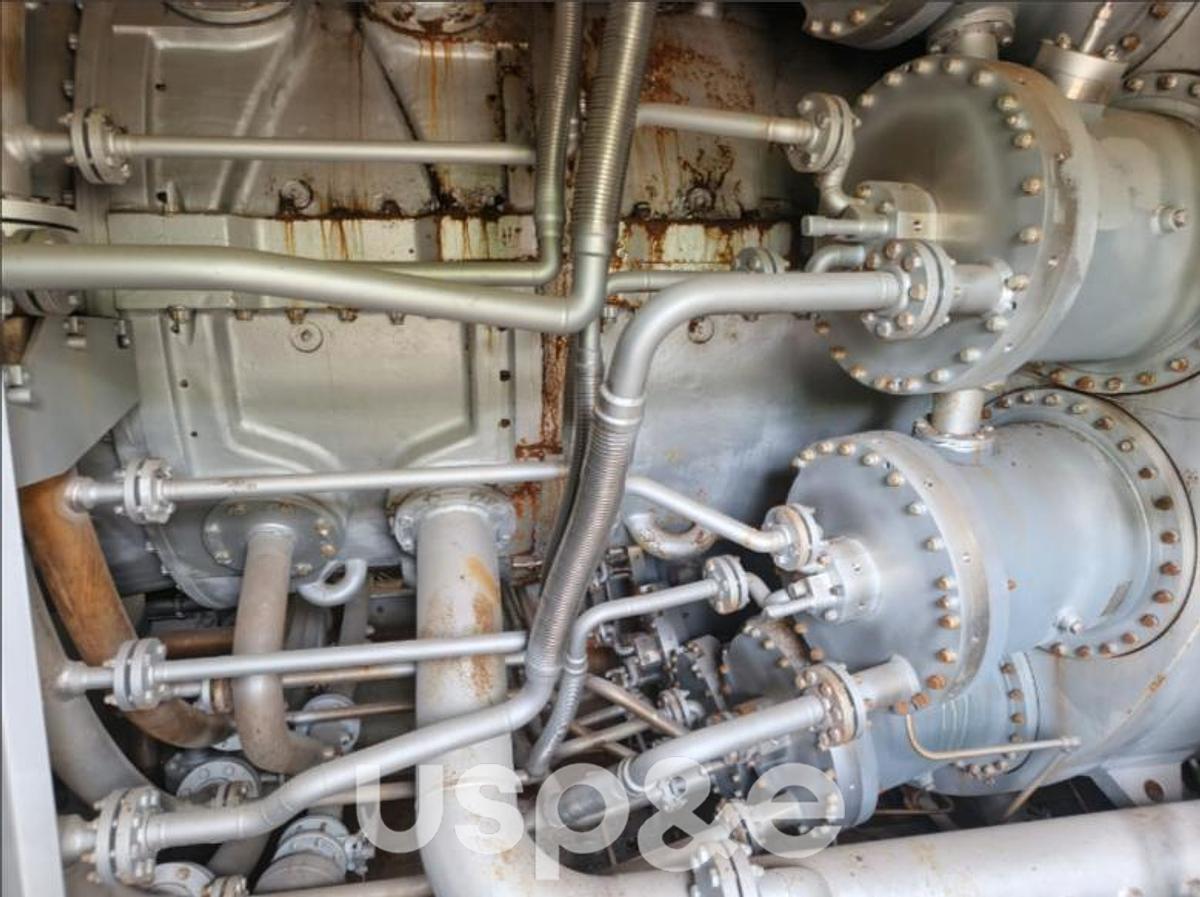 Used 183 MW 2024/2025 GE Frame 9E PG9171 Natural Gas Turbine Generator Sets