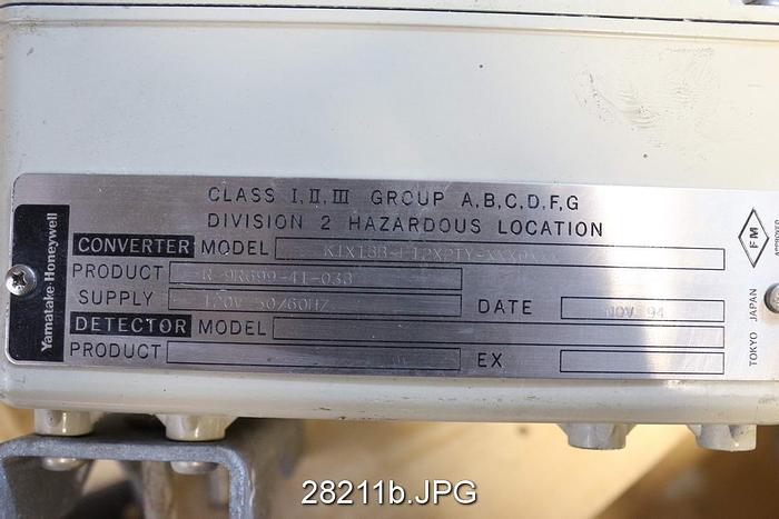 Used Yamatake-Honeywell-Kix18B-E12X2Ty-Xxxoxxx-Yamatake-Honeywell M #28211
