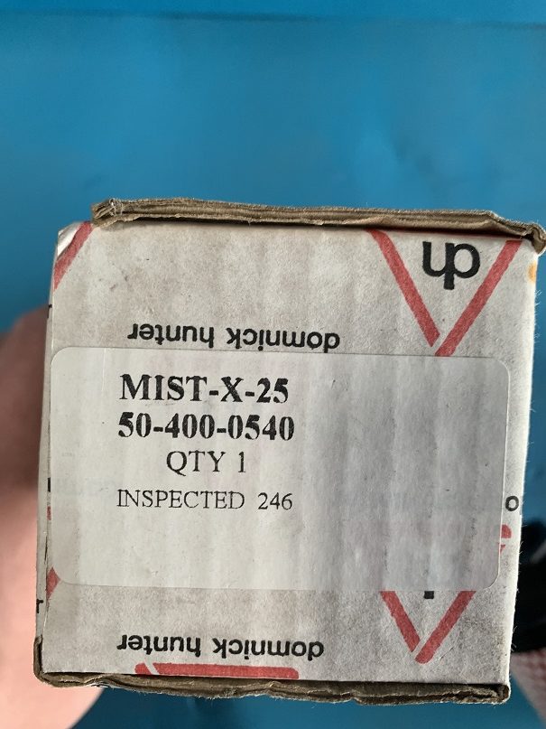 Used Dominik Hunter Exhaust Silencer/ Mist Eliminator MIST-X-25