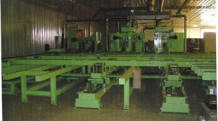 Used Automated Fabrication Line for Prefab Timber Houses