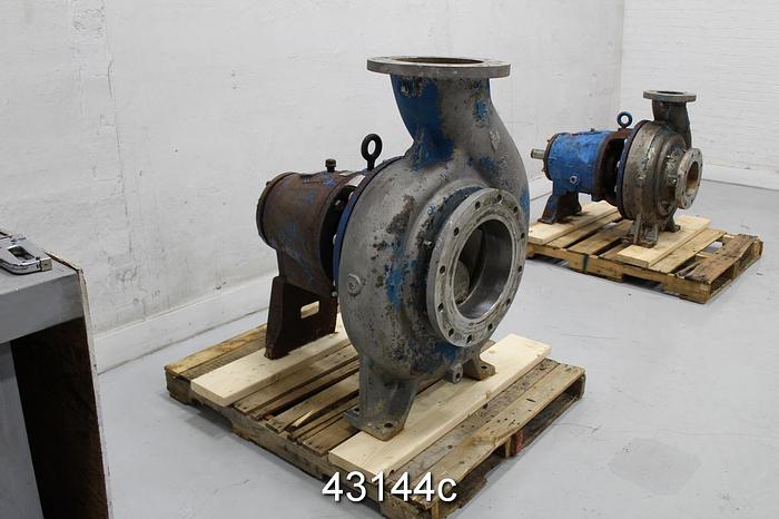 Used Goulds 3175 10x12x18 Pump, Stainless Steel Casing #43144