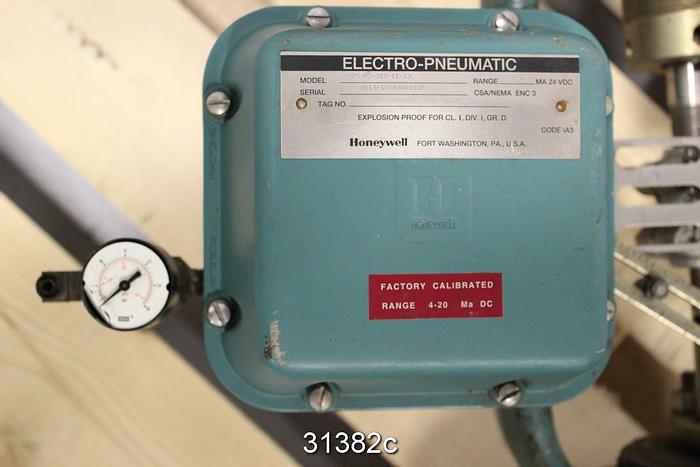 Used Honeywell 8519OB-1B20-2C4 6" 3-Way Steam Valve #31382