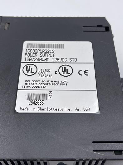 Used GE IC693PWR321S