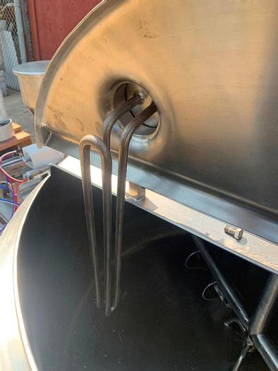 Used Kettle, 50 Gallon, S/st, Jkt, Scrape Agit, Batch Pasteurizer #L744270