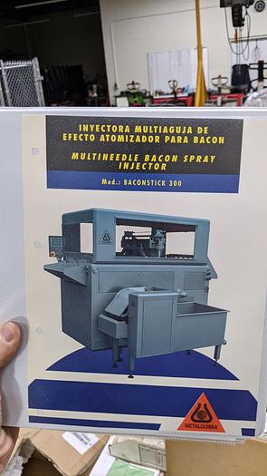 Used Metalquimia Injector w/Brine Tank & Filter; Md#Baconstick 300