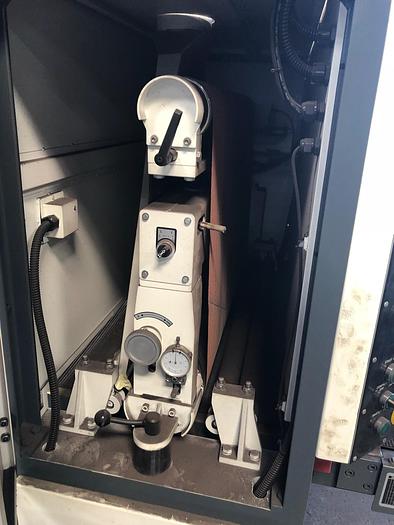 Used 2016 37” Timesaver Series 1200 Dry Belt Sander w. Wet Dust Collector