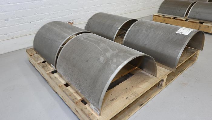 Used Thune SP45 Screw Press Screen Segment #44523