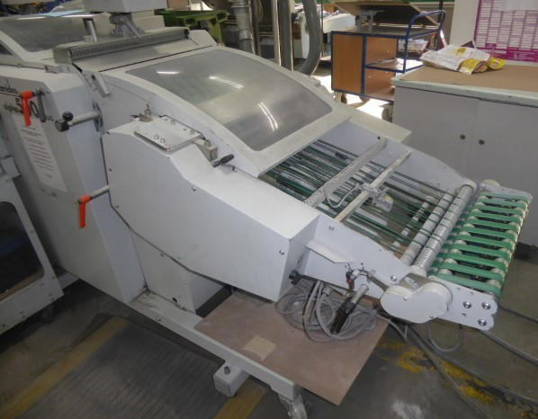 Used Palamides stacking delivery Alpha 500 Plus with Stahlfolder coupling module from 2011