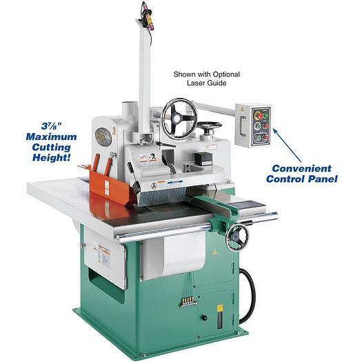 Grizzly G0524 - 15 HP 3-Phase Straight Line Rip Saw