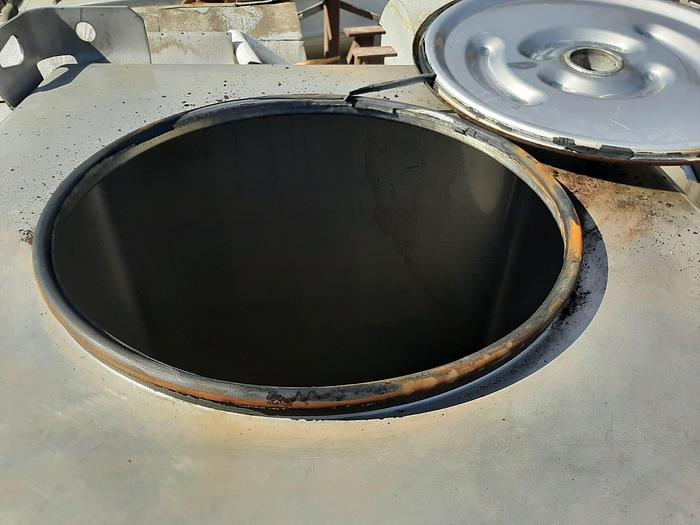 Used 550 Gallon Stainless Steel Liquid Storage Totes (9) #S744860