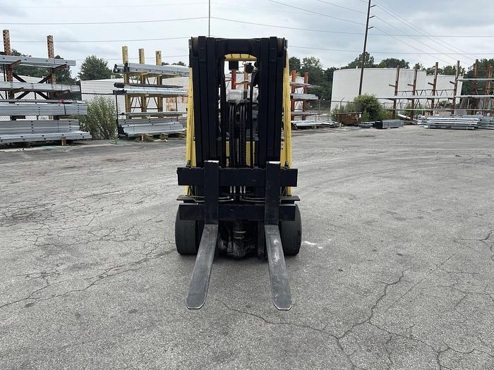 Used 8,000 POUND HYSTER MODEL S80FTBCS MFG. 2013 5,700 HOURS WITH FORKS